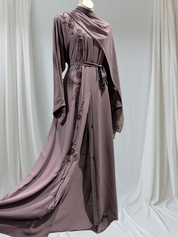 HASNA CHIFFON ABAYA SET