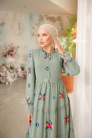 AMILA FLORAL DRESS